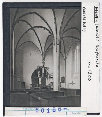 Vorschaubild Mestlin (Mecklenburg), Dorfkirche, um 1300 Diasammlung